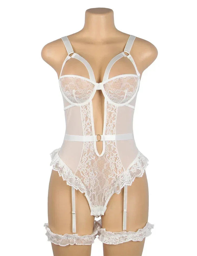Comeondear Leotard / Suspenders Teddy