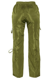 V Cut Cargo Pants Sage Green