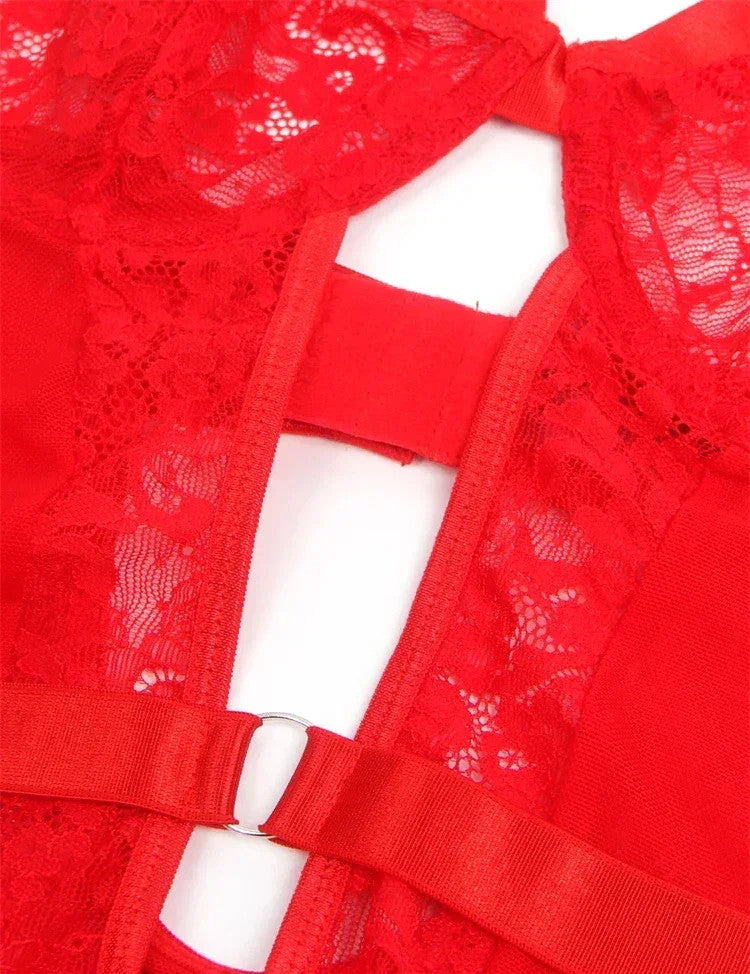 Comeondear Leotard / Suspenders Teddy