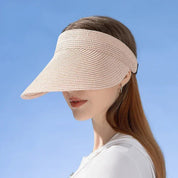 Empty Top Hat Big Brim Straw Hat