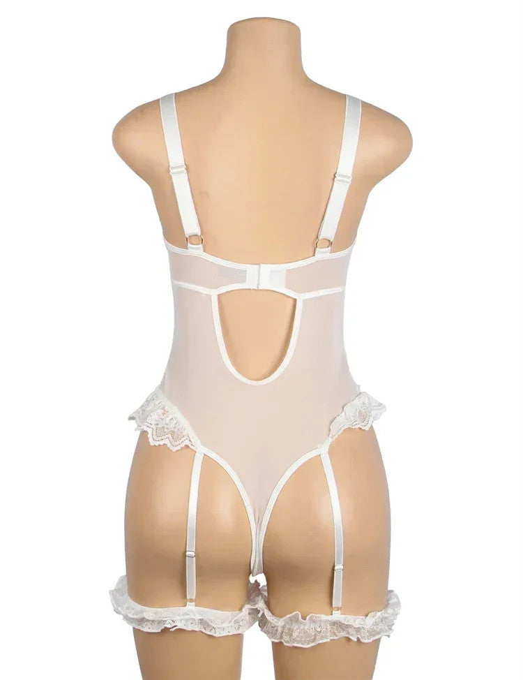 Comeondear Leotard / Suspenders Teddy