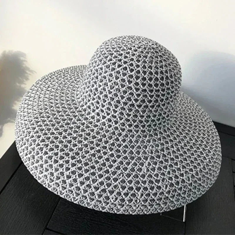 Vintage Wide Brim Sun Hat