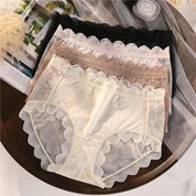 Women Lace Hollow Transparent Panties