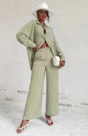 Two piece pant set