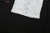 Weird Puss Embroidery Ruffles Dress