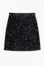 Sequin Mini Skirt