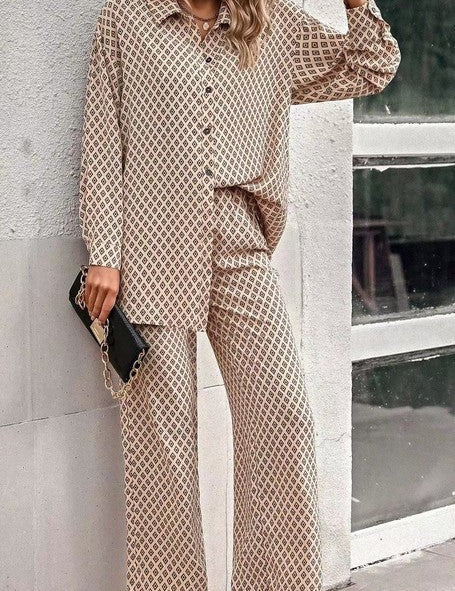 Two piece pant set