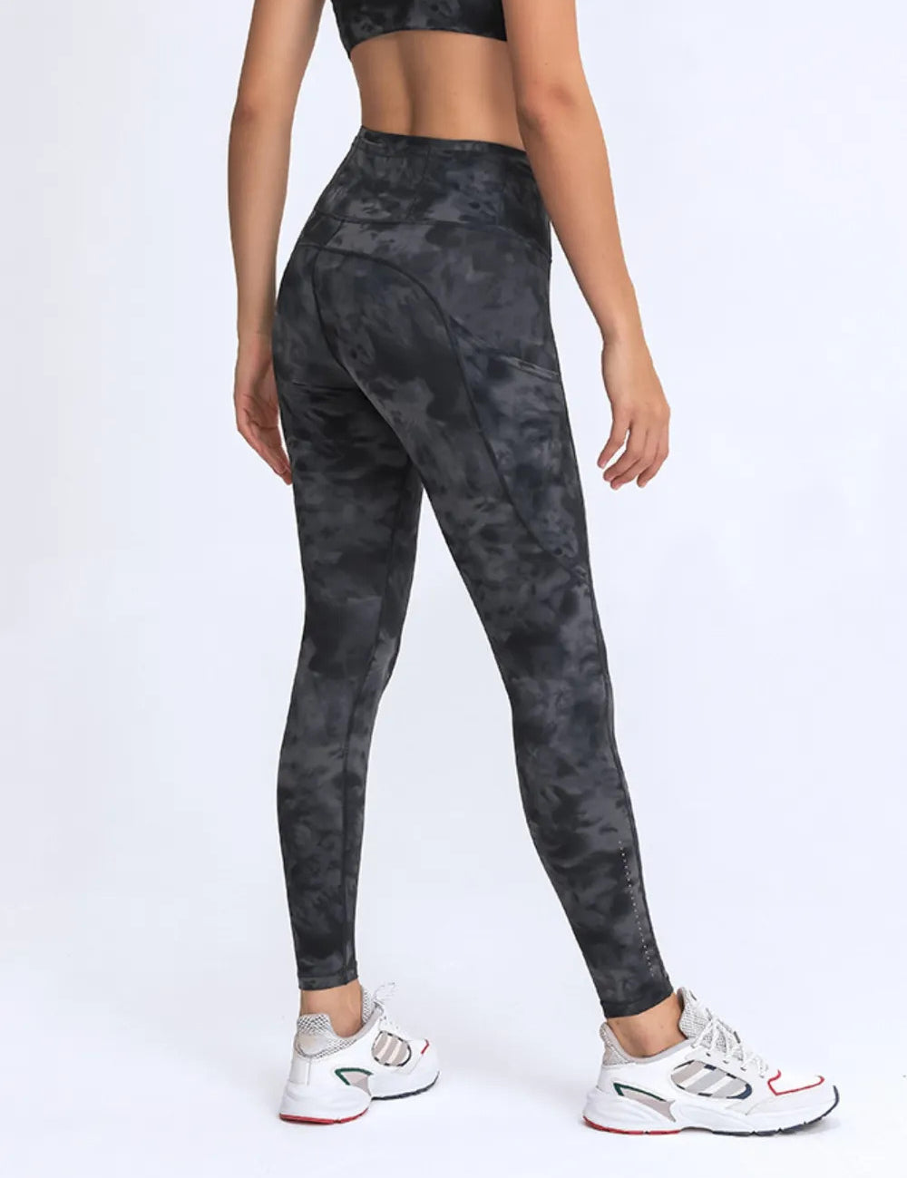 Millennia Wide Waistband Leggings with Pockets