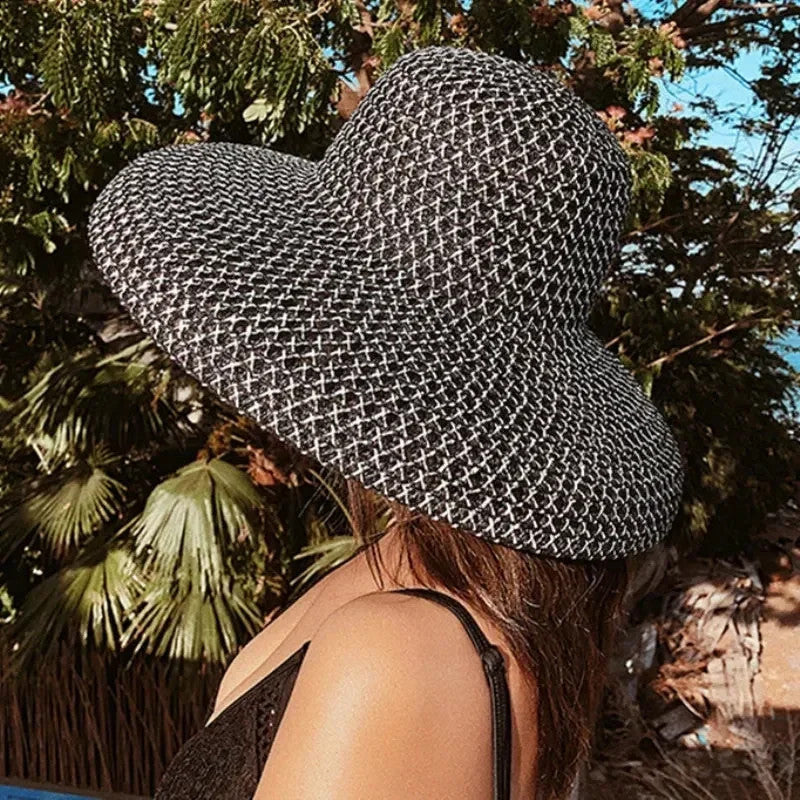 Vintage Wide Brim Sun Hat