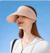 Empty Top Hat Big Brim Straw Hat