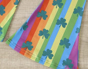 Girls’ Rainbow Shamrock St. Patrick’s Day Outfit