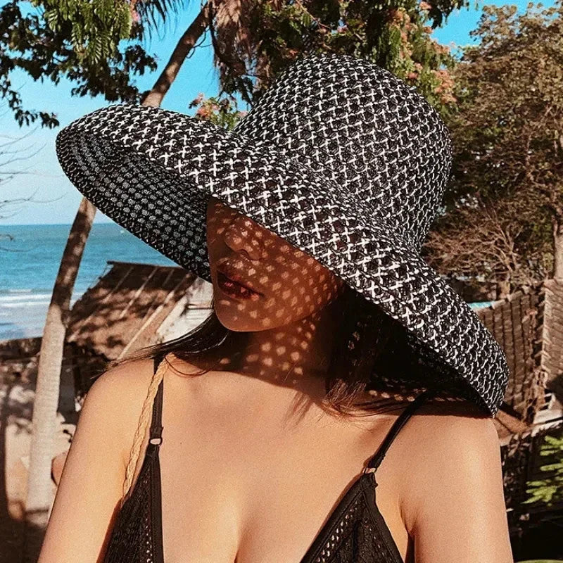 Vintage Wide Brim Sun Hat