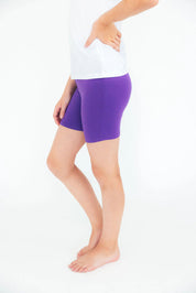 Purple Twirl Shorts
