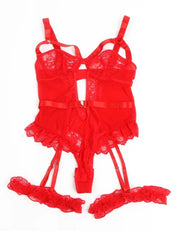 Comeondear Leotard / Suspenders Teddy