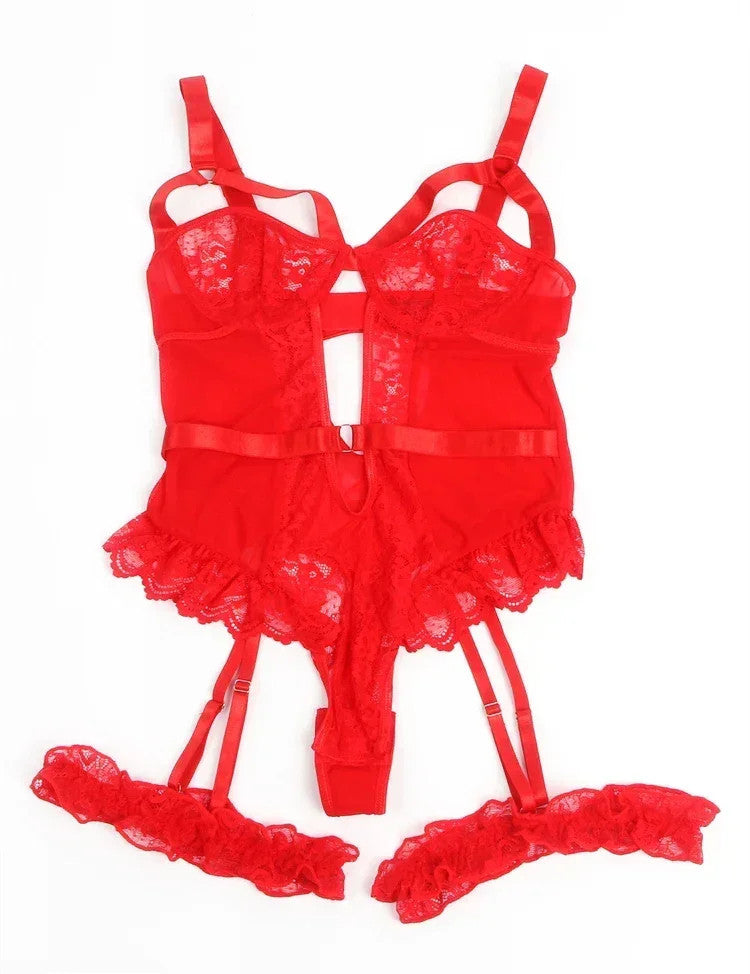 Comeondear Leotard / Suspenders Teddy