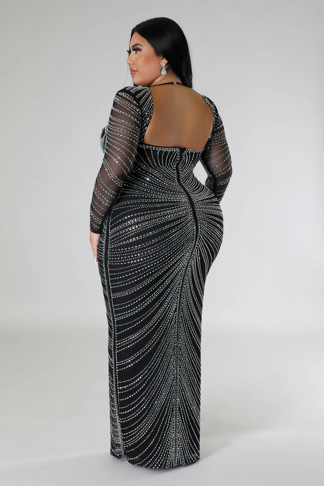 Center Of Envy Plus Size Dress
