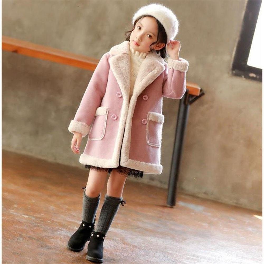 Kidz Faux Sheepskin Winter Coat
