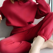Hooded Crop Sweatsuit