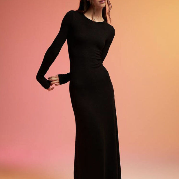 Slim Fit Sweater Dress
