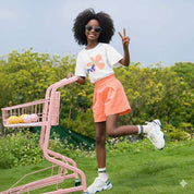 Simple Short Sleeve Shorts Set