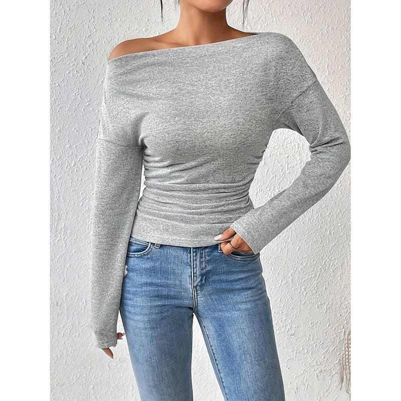 Women's Off Shoulder Long Sleeve