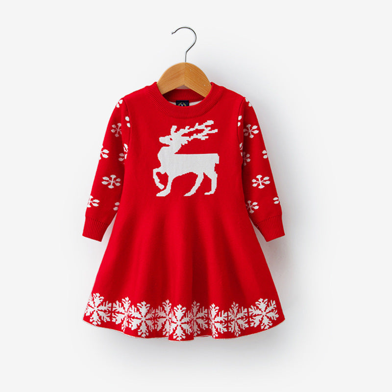 Long Sleeve Christmas Dress