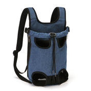 Dog Carrier Backpack for Small Pets, Hands-Free Travel Bag with Legs-Out Design for Cats and Puppies