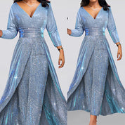 Double-sided Sequined Jumpsuit