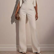 Women's Mid Sleeve Jumpsuit