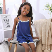 Flower Trim Lounge Set