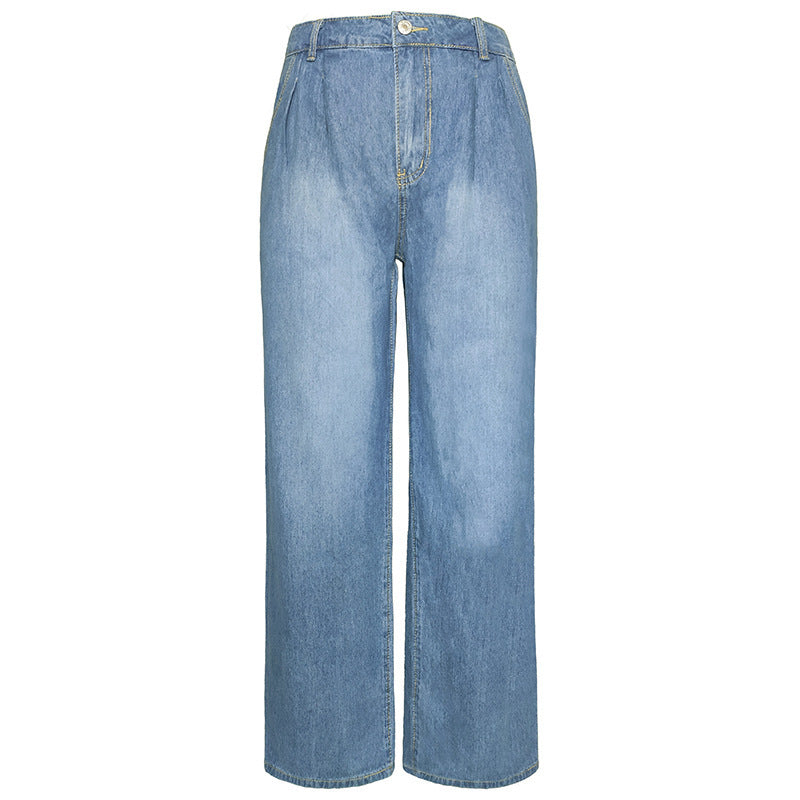 Nostalgic Jeans With A High Waist And A Slimming Appearance