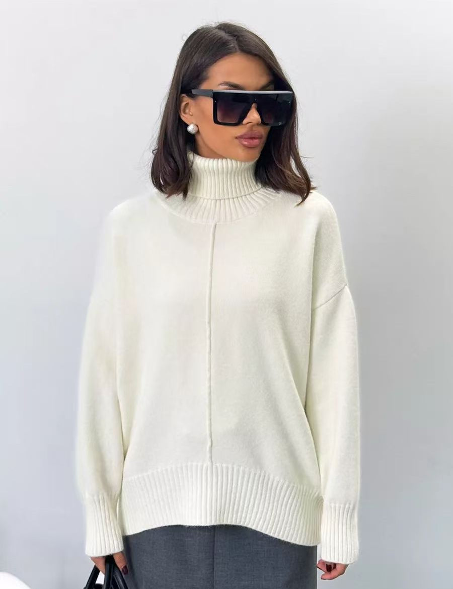 Elegant Oversized Turtleneck