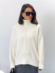 Elegant Oversized Turtleneck