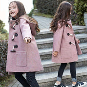 Woolen Button Coat