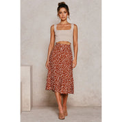 Flirty Leopard Print Skirt
