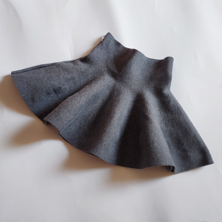 Black Pleated Skirt