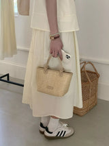 Straw Woven Crossbody Bag