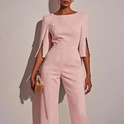 Women's Mid Sleeve Jumpsuit