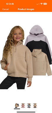 Girls 3-Pack Sweatshirts