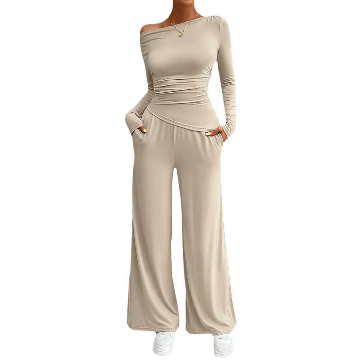 Fitted Long Sleeve Top Set