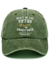 Letter Adjustable Baseball Cap