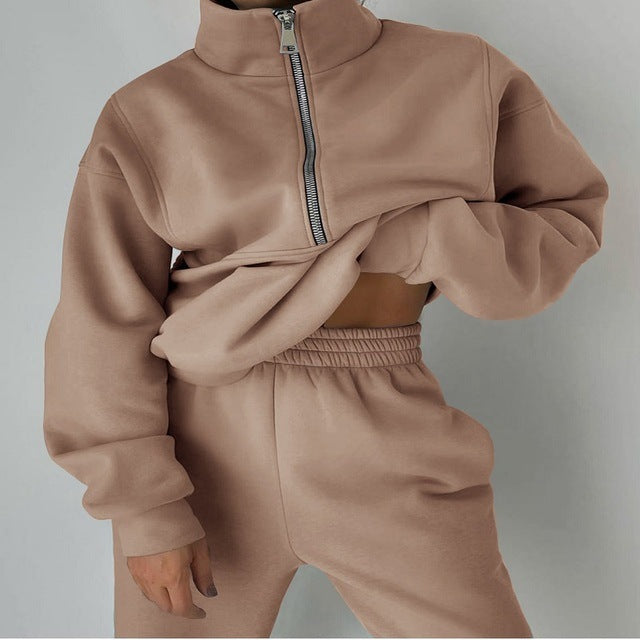 Fall Zip up Sweatsuit