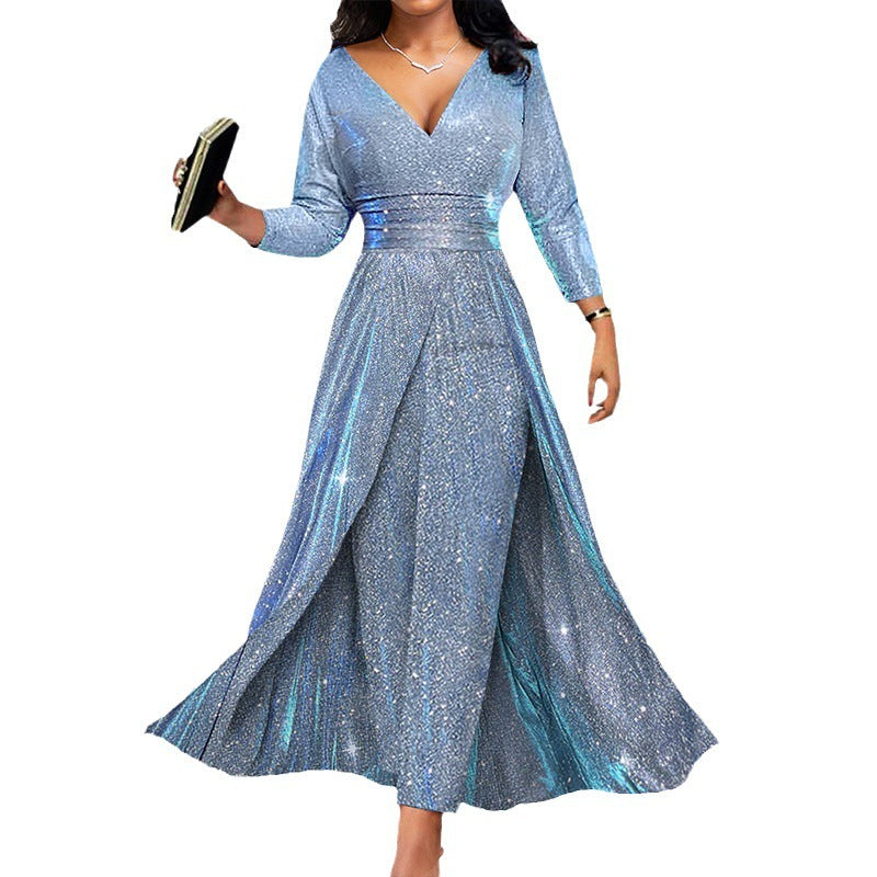 Double-sided Sequined Jumpsuit