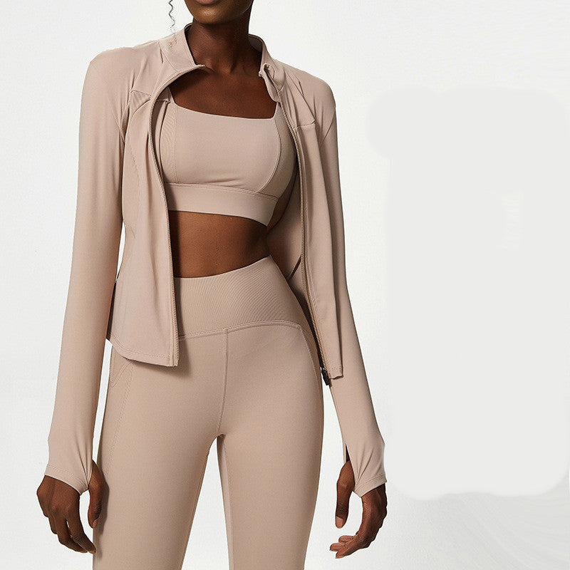 Versa3 Active Essentials - Three-piece Solid Color Active Wear Set