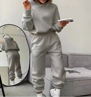 Hooded Crop Sweatsuit