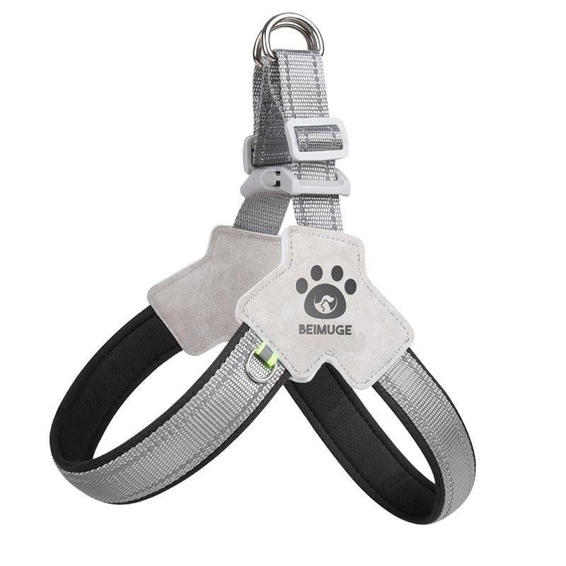 Dog No-Pull No Choke Reflective Adjustable Harness No-Pull No Choke Pet Harness For TrainingWalking