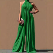 Casual Chiffon Sleeveless Jumpsuit
