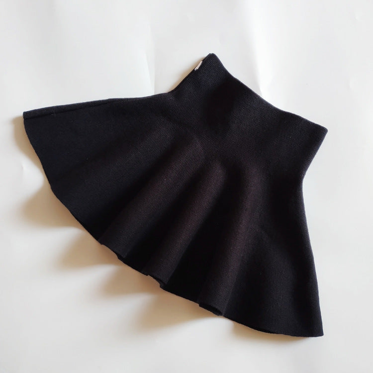 Black Pleated Skirt