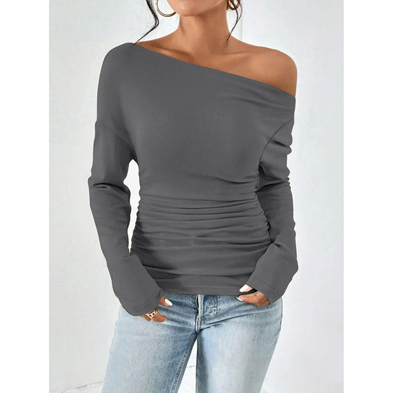 Women's Off Shoulder Long Sleeve