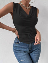 Cowl Neck Tank